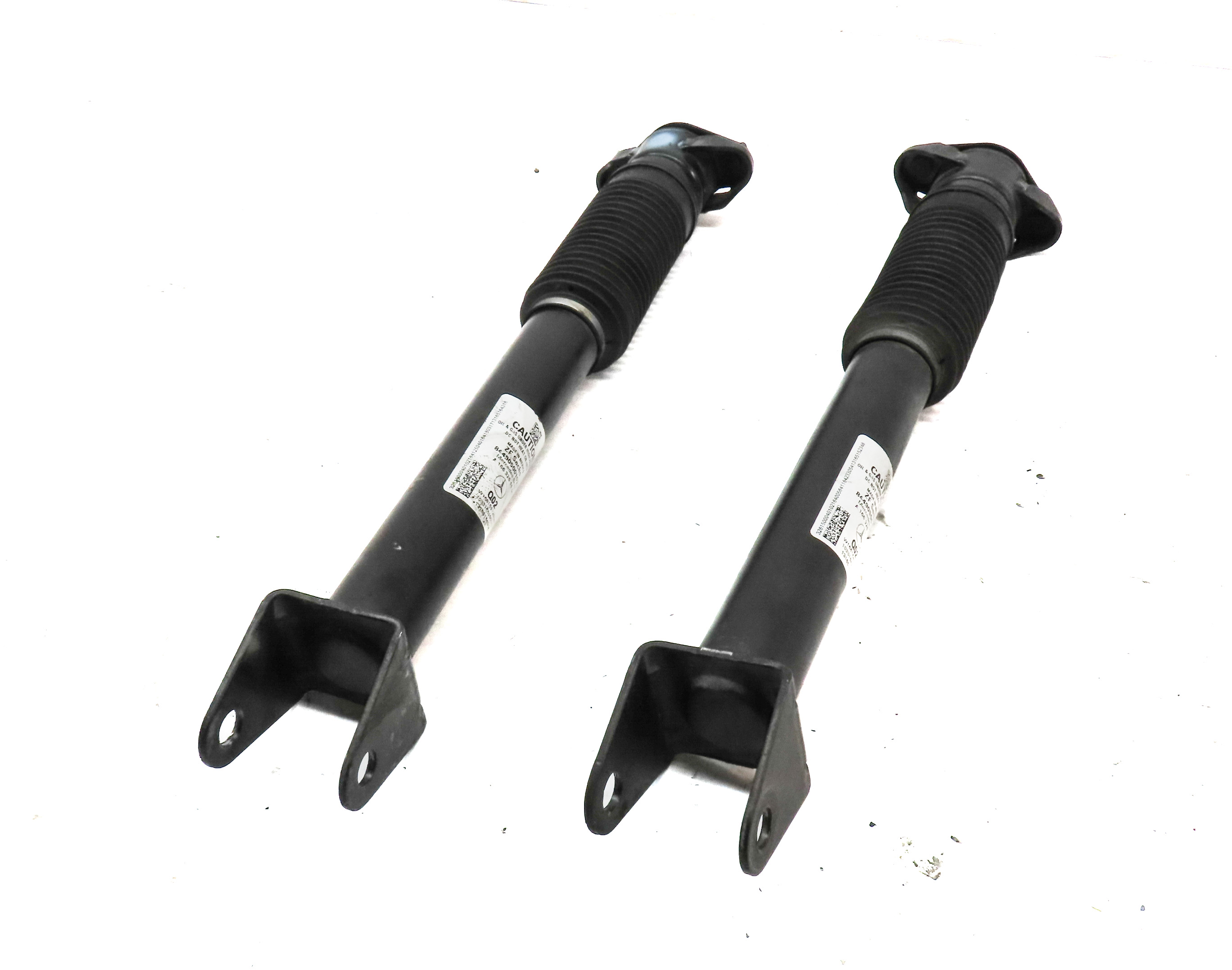 2013 MERCEDES ML350 (W166) REAR LEFT & RIGHT SUSPENSION SHOCK STRUT SET/2 — exact item pictured
